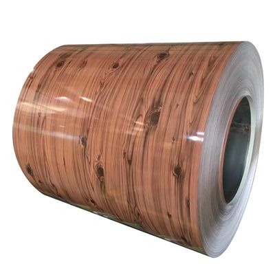 PPGI/PPGL bobine d'acier revêtue de couleur RAL Couleur toutes les couleurs Épaisseur 0,25-0,8 mm pour le bénéfice
