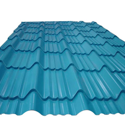 20g-275g/m2 Zinc revêtement tôle de toiture galvanisée pour tôle de toiture en métal vert et panneaux sandwich verts