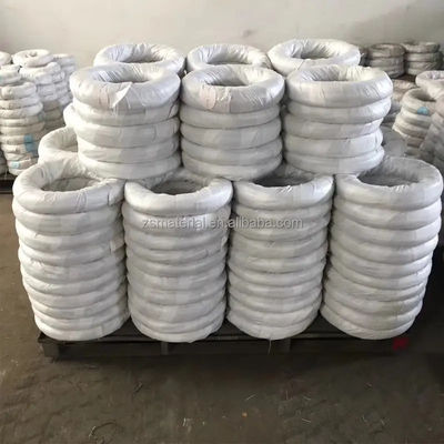 SAE1008 SAE1006 2.2 mm 2.5 mm 3.2 mm Fil d'acier galvanisé à tolérance ± 1% et revêtement en zinc