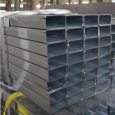Service de traitement de perforation de tubes carrés en acier au carbone de 2,0*40*40 mm avec certificat ABS