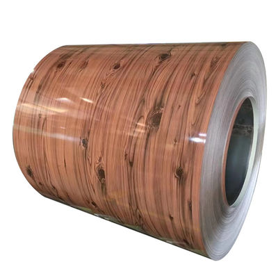 Tolérance ± 1% revêtement en zinc 20-275 g/m2 Ral Couleur 0,4 mm 0,5 mm PPGI bobines couleur revêtue bobine d'acier tôle de toiture