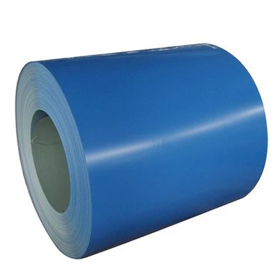Tolérance ± 1% revêtement en zinc 20-275 g/m2 Ral Couleur 0,4 mm 0,5 mm PPGI bobines couleur revêtue bobine d'acier tôle de toiture
