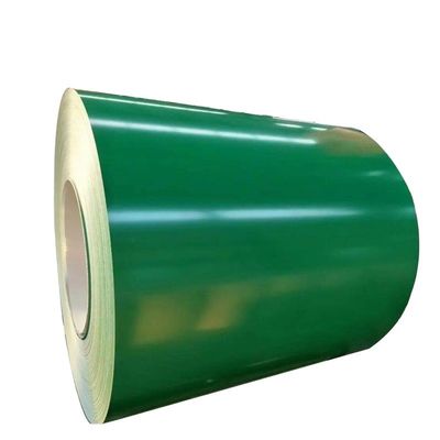 Tolérance ± 1% revêtement en zinc 20-275 g/m2 Ral Couleur 0,4 mm 0,5 mm PPGI bobines couleur revêtue bobine d'acier tôle de toiture
