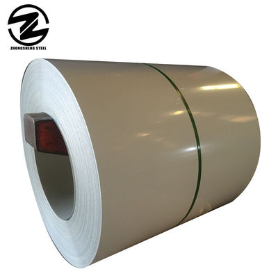 Tolérance ± 1% Passivation non chromate RAL 3019 RAL 3020 PPGI Couleur revêtue bobine d'acier galvanisé prépeint RAL Couleur 0.12