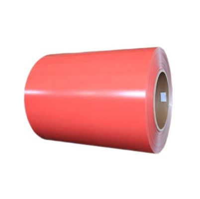 PPGI bobine/plaque/plaque d'acier revêtue de couleur en RAL 3019 RAL 3020 avec service de traitement par perçage et épaisseur 0,12-3 mm