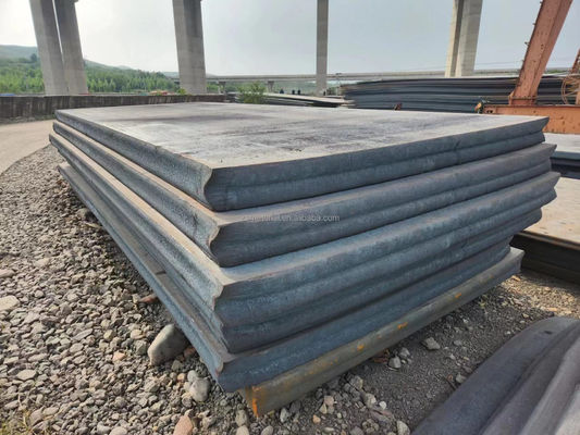 Q345 ASTM A36 10 mm 12 mm 16 mm épaisseur Plaque d'acier au carbone laminée à chaud pour des applications industrielles de longueur personnalisée