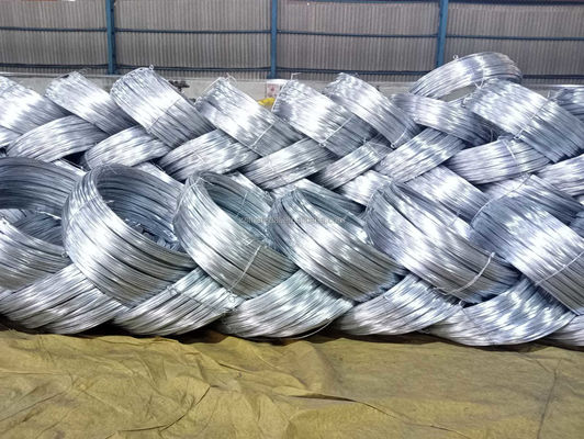 Fil de fer galvanisé Q195/Q235/SAE1006/SAE1008 Grade 0,6 mm 1,0 mm 1,5 mm Diamètre pour les normes