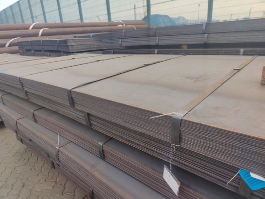 Plaque d'acier au carbone laminée à chaud de 8 mm 10 mm 12 mm 20 mm