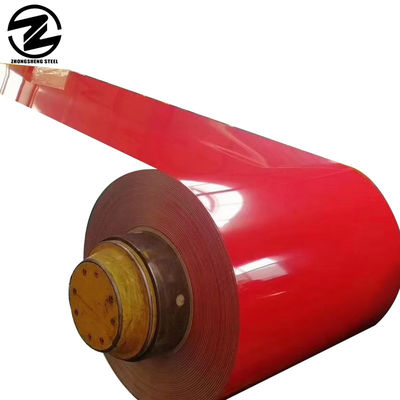 0.12-3mm Ral Colors PPGI Plaque d'acier prépeinte Plaque/bobine d'acier galvanisé avec tolérance ±1% de Shandong Zhongsheng