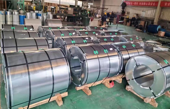 JIS/BS/EN/ASTM Standard bobines PPGI galvanisées prépeintes pour la fabrication de tôles ondulées et bobines d'acier revêtues de couleur PPGI
