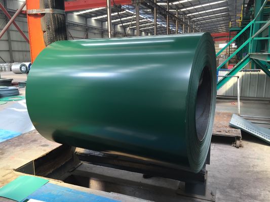 Épaisseur personnalisable RALColor PPGI RAL 3019 PPGI/PPGL Coil en acier couleur enduit en acier Coil en acier 3D PPGI feuille RAL couleur peinture