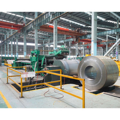 Rouleau en tôle d'acier PVOC SS400 Q235 Q345 MS fer noir feuille métallique douce bobine d'acier au carbone laminée à chaud avec ± 1% Tolérance