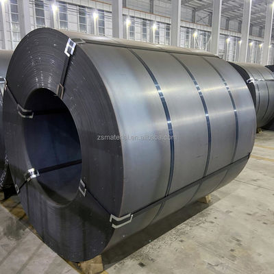 Rouleau en tôle d'acier PVOC SS400 Q235 Q345 MS fer noir feuille métallique douce bobine d'acier au carbone laminée à chaud avec ± 1% Tolérance