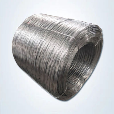 Q195/Q235/SAE1006/SAE1008 Fil de fer galvanisé de qualité 4 mm Z30g 500 kg par bobine pour la galvanisation à chaud/électro-galvanisation et stock