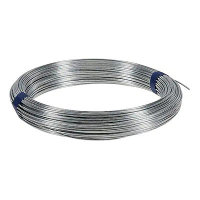Fil d'acier galvanisé à haute traction à ressort galvanisé en fer métal pour la découpe libre d'acier 0,7 mm 1,2 mm