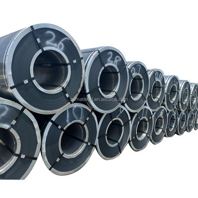 JIS SPCC Q275 Q235 Q215 bobines de tôle d'acier doux /1,5 mm 1,6 mm bobine d'acier au carbone laminée à chaud/à froid avec une largeur de 600-2000 mm