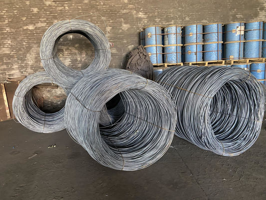 Fil galvanisé revêtu de zinc pour l'agriculture Q195/Q235/SAE1006/SAE1008 0,6MM 1,0MM 1,2MM