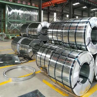 3 à 5 tonnes Poids de bobine Z121-Z180 Couche en acier galvanisé SGCC en acier galvanisé laminé à froid