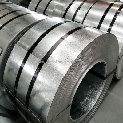 Coil d'acier galvanisé à chaud 0,7 mm Prime Galvanisé en fer Gi Plaque d'acier en coil revêtement Z181-Z275 Épaisseur 0,12-4 mm
