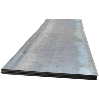3 mm ASTM Q195 Q235S355 ST52 Plaque en acier à haute teneur en carbone HRC en acier laminé à chaud 1250 mm Tolérance de la feuille en acier au carbone ± 1% Plaque d'acier