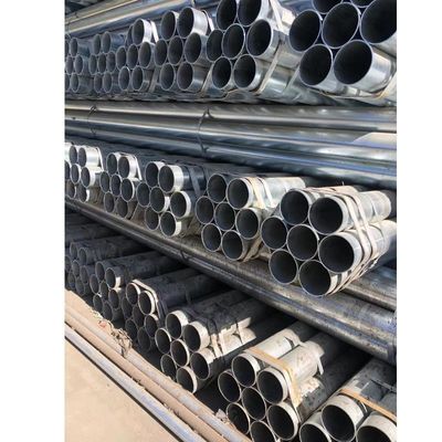 Fabrication sur mesure de tuyaux en acier galvanisé non allié 1,5&quot; de la liste 30 et de la liste 10 avec facturation par poids réel