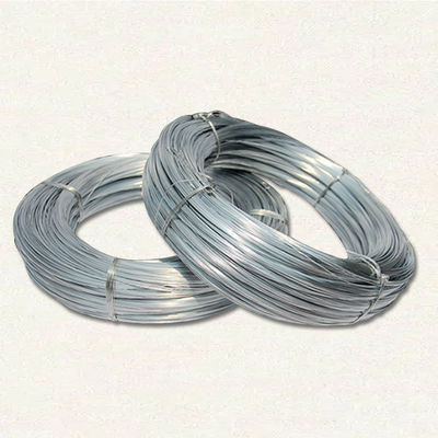 Q235 Fil d'acier galvanisé 2,5 mm Fil de gi 3 mm 6 mm pour matériaux de construction