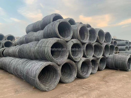 ASTM Standard Q195 MS barres de fil d'acier à faible teneur en carbone pour la fabrication de clous 5.5 mm 6.5 mm 8 mm fil Q195/Q235/SAE1006-1008 MS personnalisé