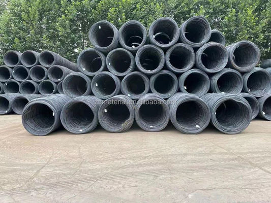 ASTM Standard Q195 MS barres de fil d'acier à faible teneur en carbone pour la fabrication de clous 5.5 mm 6.5 mm 8 mm fil Q195/Q235/SAE1006-1008 MS personnalisé