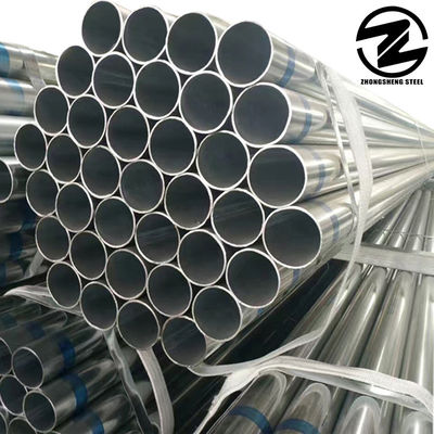Tubes en acier au carbone galvanisées carrées creuses de section GI carrées 100 x 100 x 4 mm ASTM BS Tubes en acier galvanisé carrées GI
