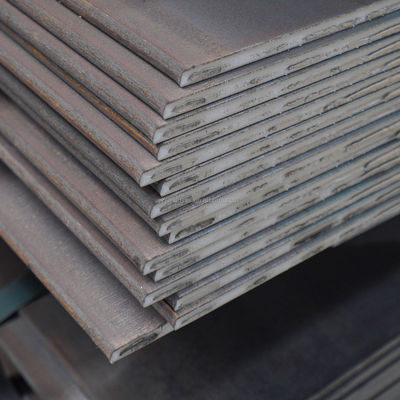 Certificat CE Q235/Q235B/Q345/Q345B/Q195/St37/St42/St37-2/St35.4/St52.4/St35 Plaque d'acier au carbone laminée à chaud pour le bâtiment