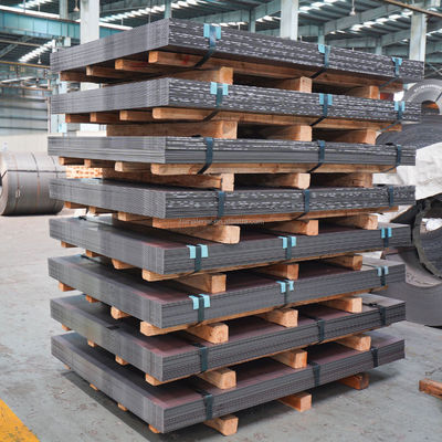 Certificat CE Q235/Q235B/Q345/Q345B/Q195/St37/St42/St37-2/St35.4/St52.4/St35 Plaque d'acier au carbone laminée à chaud pour le bâtiment