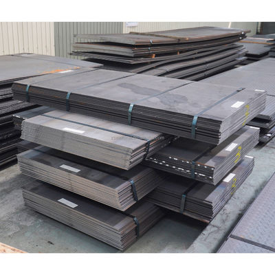 Certificat CE Q235/Q235B/Q345/Q345B/Q195/St37/St42/St37-2/St35.4/St52.4/St35 Plaque d'acier au carbone laminée à chaud pour le bâtiment