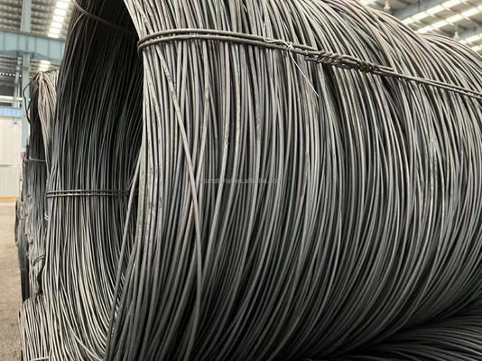 Fil d'acier à faible ressort noir 3 mm 4 mm 5 mm 6 mm 1670MPA Haute résistance à la traction et échantillon gratuit offert avec une tolérance de ± 1%