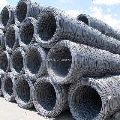 Longueur personnalisée Zinc enduit à chaud plongé Gi Galvanisée Rod 0,3-3,0 mm haute traction haute teneur en carbone galvanisée fil métallique d'acier