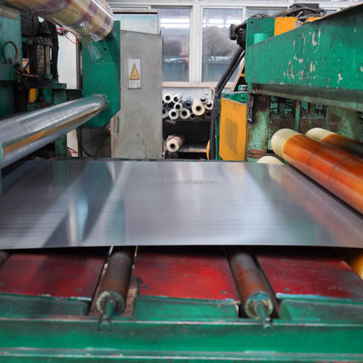 Grade 201/304/304L/316L/430 tôle d'acier inoxydable laminée à froid bobine d'acier doux pour la décoration de la construction épaisseur 0,5 mm