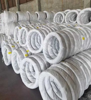 Fil d'acier galvanisé Gi fil de liaison acier au carbone 12 14 16 taille de la corde 20 boucle de construction 18 calibre pour les projets de construction