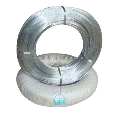 Échantillon gratuit offert fil de liaison galvanisé de fer zinc revêtu pour la liaison et la maille 1,0 mm-2,4 mm acier spécial de coupe libre