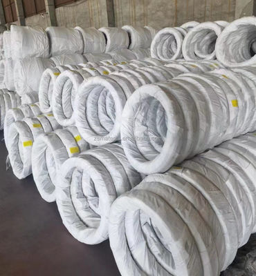 Échantillon gratuit offert fil de liaison galvanisé de fer zinc revêtu pour la liaison et la maille 1,0 mm-2,4 mm acier spécial de coupe libre