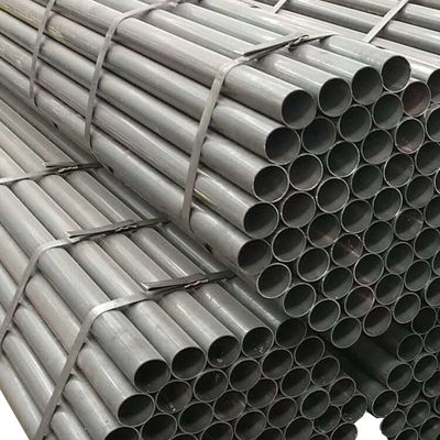 Pipe en acier au carbone soudé sans soudure à haute pression noire API5L GR.B SCH40 facturation par certificat d'essai de broyeur de poids réel