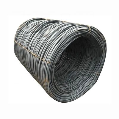 ASTM Standard Ready Stock Noir 1 mm 0,8 mm 1,2 mm q195 q235 q345 Fil d'acier au carbone pour la fabrication des ongles Frotte à fil d'acier échantillon gratuit