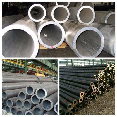 Pipe ronde en acier galvanisé légèrement huilée épaisseur de 1,2 mm Sch 40 ASTM A135 Gr A Pipe en acier inoxydable