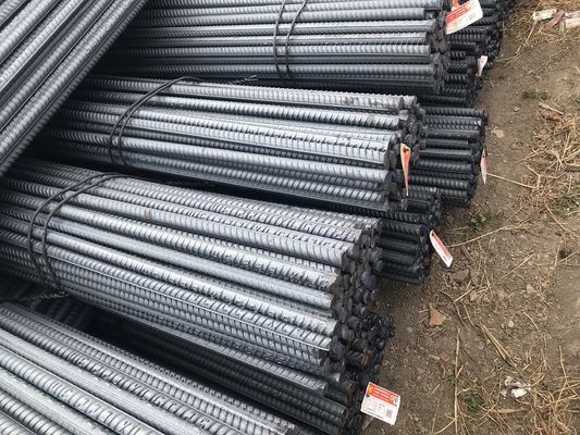 Armature en acier laminée à chaud à côtes noires ASTM A615 Grade 60 Ss400 S355 Hrb335 Hrb400 Hrb500 S40 S50 pour la construction de bâtiments