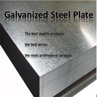 JIS/BS/EN/ASTM Plaque d'acier galvanisé à 2 mm à spangle régulier pour plaque à carreaux de 3 mm
