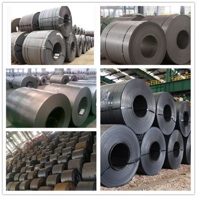 Q195 Q215 Q235 Q255 Q275 Q355 Ss400 Skin Pass Carbon Coil Slit Hrc Coil en acier au carbone laminé à chaud avec plaque de conteneur