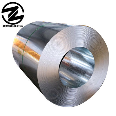 0.12-4MM épaisseur DX51d Z275 bobine d'acier galvanisé pour AiSi JIS GB ASTM EN et immersion à chaud 60g 90g