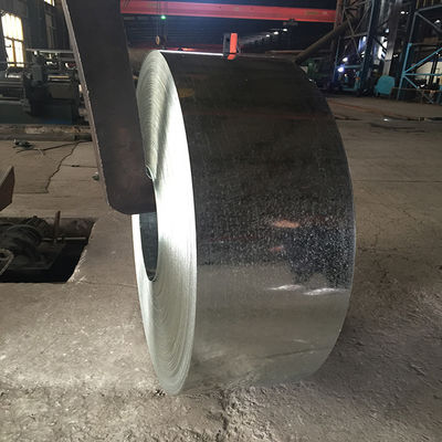 Technique basée sur le laminage à chaud Prime 0,80 mm Q235 SGCC RAL 9002 bobine en bande d'acier galvanisé à chaud avec certificat SNI