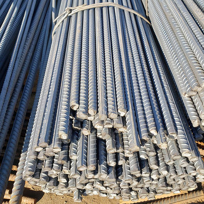 Barre de rechange en acier ASTM A615 Grade 60 Ss400 S355 Hrb335 Hrb400 Hrb500 Barre de rechange en acier laminée à chaud déformée pour la construction de bâtiments