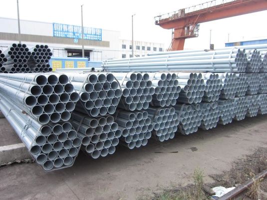 1/2 3/4 1&quot;2&quot;1.5&quot; 2,5 pouces 6 mètres tubes en acier galvanisé soudé Tolérance ± 1% Certificat SNI pour la plomberie et l'industrie
