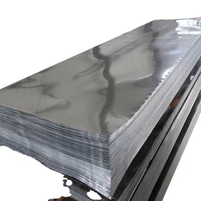 Plaque d'acier galvanisé légèrement huilée 0,12-5,0 mm enduite à chaud en zinc revêtu Plain Flat Finish GI Sheet pour la certification SNI