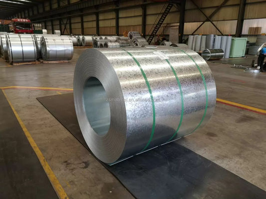 Coils d'acier revêtus de zinc galvanisé à faible teneur en carbone Z10-Z29 Surface galvanisée 60g 100g 150g 200g
